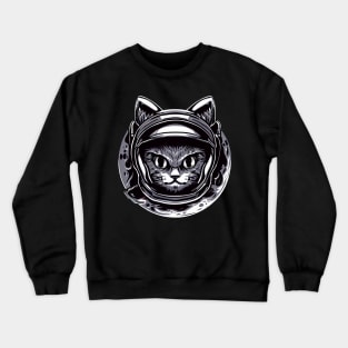 space cat Crewneck Sweatshirt